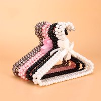 5/10pcs/lot 20CM Top Quality Baby Hangers For Clothes Kids Pearl Plastic Hanger Child Clothes Rack Pet Dog Mini Hangers
