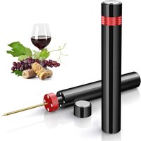 Pompe à Air ouvre-bouteille de vin sûr Portable en acier inoxydable broche dissolvant de liège pression d'air tire-bouchon outils de cuisine accessoires de Bar