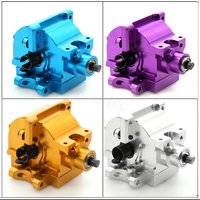 Aluminum Alloy Rear Gear Box Complete Drive & Diff Gear 06064 02030 02024 06046 02138 02139 1/10 HSP 94122 94166 94177 94188