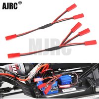 Ajrc Three In One Cable Esc Power Supply External Wiring Jst For 1/10 Rc Crawler Car Defender Trx6 Trx4 Tactical Unit Bronco