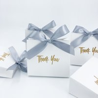 Thank You Party Favor Gift Box wedding candy box Baby Shower Paper Gift Bag Birthday Favor Present Boxes Packing