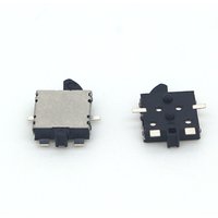 10pcs reset micro left swing switch DC 12V for audio and video equipment beauty equipment detection switch