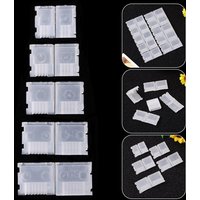 5PCS 2S 3S 4S 5S 6S AB JST-XH Balanced Head Protection Balance Plug Savers Plastic Transparent AB Clip Plug Connector Protector