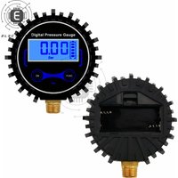 Manomètre numérique de pression d'air pour pneus, manomètre LCD avec lumière LED, pour voiture, camion, moto, 0-200psi