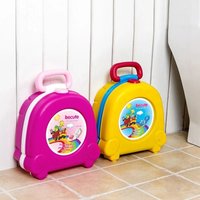 Baby Toilet Cute Portable Travel Baby Potty Car Squatty Potty Child Pot Training Girls Boy Urinal Kid Toilet Seat Children's Pot