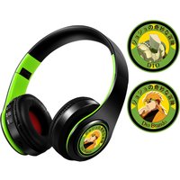Free shipping Anime JoJo's Bizarre Adventure Cosplay Bluetooth Headset and Earphone with Mic Support TF Card for iPhone Samsung