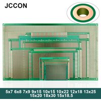 2Pcs PCB Prototype Board Circuit Protoboard Universal DIY Single Hole Soldering Plate 5x7 6x8 7x9 9x15 10x15 10x22 12x18 cm