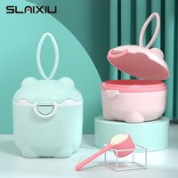 Milk Powder Box Baby Milk Powder Portable Cute Pig Food Storage Box Essential Cereal Infant Toddle Snacks Container NO BPA