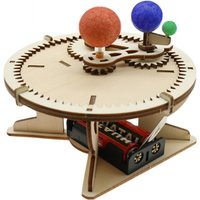Trisphere Sun Earth Moon Planet Solar System Model Kids DIY Science Toys Educational Scientific Experiment Kit