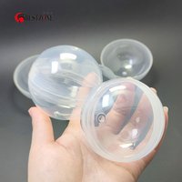 Capsules de jouets de 2.56 pouces, 50 pièces, capsules rondes vides de 65MM, boules creuses, boule surprise pour distributeur automatique de boules de gomme
