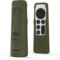 2022 New Silicone Case Protector Cover For Apple TV 4K Siri Remote Anti-slip Shockproof Compatible with Airtags