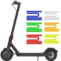 4pcs Electric Scooter Reflective Stickers Front Rear Wheel Protective Shell Warning Stickers for Xiaomi M365 Scooter Accessories