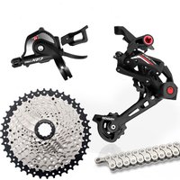 AliExpress SENSAH CRX Pro 11 Speed Groupset | Rear Derailleur + 42/46T Crankset + YBN 11S Chain & Cassette | Road/MTB Bike Drivetrain Kit