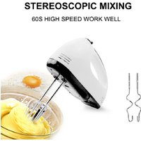 Handheld Mixer 7 Speed Mini Mixer Multifunctional Electric Food Blender Egg Beater Automatic Cream Food Cake Baking Dough Mixer