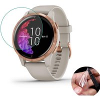 5pcs Soft Clear Protective Film Guard Protection For Garmin Venu Smart Watch Smartwatch Full Screen Protector Cover (Not Glass)