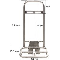 2 types Titanium alloy Front Rack for Brompton Bicycle & Super Lightweight about 241g for Brompton bike accessories