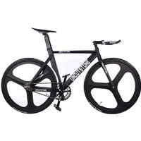 700C Bicycle Frame Fixed Gear Track Bike Parts Low Wind Resistance Muscle Frameset Racing Front Fork Replaceable Aluminum Alloy
