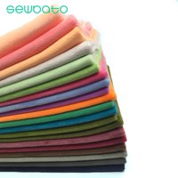 2mm Super Soft Short Plush Fabric Thick Crystal Super Soft Flannel Plush Toy Handmade Diy Fabric 45x50cm