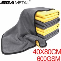 Auto Waschen Handtuch 40X80 cm Auto Pflege Mikrofaser Waschen Handtücher Starke Dicke Plüsch Faser Detaillierung Auto Reinigung Tuch Zubehör