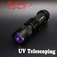 Royal Sissi 365nm focusable UV power torch light telescoping UV LED flashlight fly tying tools widgets curing harden UV products