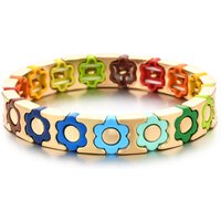Rainbow New Boho Bohemian Bracelet Friends Brazalete Mujer Punk Charm Bracelet Homme Pulsera Hombre Pulseira Masculina Jewelry