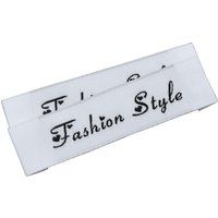 Étiquettes de vêtements personnalisées pour sac à dos, en tissu, avec Logo personnalisé, pour sous-vêtements, doux, avec marque nominative