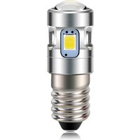 AliExpress Ruiandsion RUIANDSION 1Pcs E10 LED Screw Bulb for Old Flashlight 500Lm Bicycle Torch Lighting 6000K 4300K Compatible with 3V 4.5V 6V