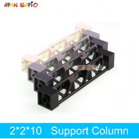 5pcs DIY Building Blocks 2x2x10 Support colum Bricks Educational Plastic Toys for Children Compatible Brands Kids Gifts 58827