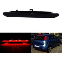 ANGlearG-enquêter stop LED arrière haut niveau, lentille noire, 3ème feu stop pour Abarth Fiat Grande Punto EVO