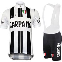 AliExpress Yibimotto Team CARPANO Cycling Jersey Set Men's Retro Cycling Clothing complete Road Bike Suit Bicycle Shorts MTB Clothes Maillot Culotte