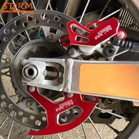 JFG Motorcycle CNC Rear Brake Disc Guard Protector Cover For HONDA CRF250R CRF450R CRF450RX CRF250X CRF450X CRF 450R 250X 04-17