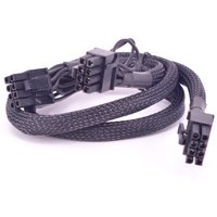 For Corsair 8pin PCIe Power Supply Cable To Dual 6+2Pin Type 3 Cable GPU 8 Pin 1 to 2 Spliter For Corsair HX850 HX750 Modular