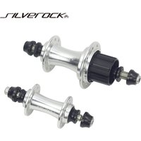 SILVEROCK Bike Hub for Brompton 3SIXTY Folding Bike To 7 Speed Front Rear Hubs 16H 20H 28H 74mm 112mm