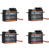 Emax-Micro Servo Numérique en Plastique, Version Améliorée, 2.5g, pour Modèle RC, ES9 gâcher II