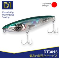 D1 Topwater Bait Espetit Surface Lure 70mm 6.5g Walk The Dog Pencil Floating Stickbaits For Bass pesca Accesorios