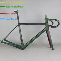 SERAPH-Road Carbon Frame, T1000 frameset , All Inner Cable Disc, 2021 New Bicycle Frameset with Carbon Fork, Carbon Seatpost