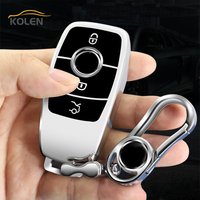 Soft TPU Car Remote Key Case Cover Shell Fob For Mercedes Bnez A B C E S Class W213 W221 W177 W205 GLC GLE GLA GLB Accessories