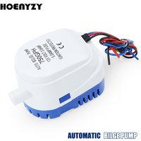 12 V DC Kleine Mini-Automatik-Bilgenpumpe für Boote, 750 GPH, 1100 GPH, automatische elektrische Tauchwasserpumpe, 600/750/1100 GPH