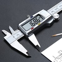 Measuring Tool Stainless Steel Digital Caliper 6 "150mm Messschieber paquimetro measuring instrument Vernier Calipers