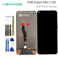 100% Tested Original For Cubot X30 LCD Display Touch Screen Digitizer Assembly LCD For Phone 6.4" Cubot C30 LCD Replacement