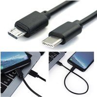 Type C Usb-c To for Micro Usb Cable For Huawei Micro B Usb Type C Cord Male To Male Compatible For Xiaomi