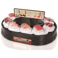Conveyor Sushi Machine Automatic Rotary Sushi Machine Dessert Cake Display Dessert Stand Plates for Wedding Party Birthday