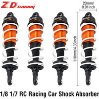 2 sztuk/4 sztuk amortyzator 110mm amortyzator zawieszenie 8501 dla 1/8 1/7 ZD Racing EX07 JLB HSP EM HPI RC samochód wyścigowy