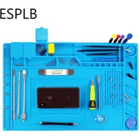 Reparatur Pad Isolierung Hitzebeständige Lötstation Silikon Löten Matte Arbeit Pad Schreibtisch Plattform für BGA Löten Station