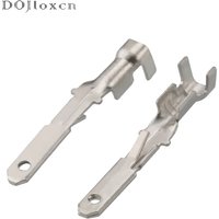20 Pcs 2.8mm Brass Tinned Splice Terminal Automotive Connector Pins Male Crimp Terminal