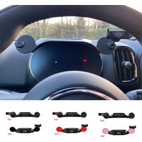 Prada-Support de téléphone pour voiture, tableau de navigation, support téléphonique pour iPhone, Mini Cooper S, JCW, accessoires de style, nouveau, 2021