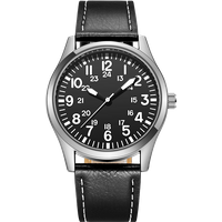 Aviation Inspired 42mm Pilot Collection Easy Reading Japanese Movement 24H Display