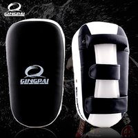 Hot Sale MMA Muay Thai TKD Punching Curve Pads PU Leather Sanda Taekwondo Kick Boxing Foot Hand Feet Arc Target