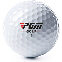 PGM White golf ball Three-layer game ball with LOGO weight 44g hardness 80 Q002