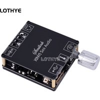 MINI 50Wx2 Bluetooth 5.0 Wireless Audio Digital Power amplifier Stereo board Bluetooth Amp Amplificador 3.5MM USB APP C50L